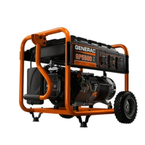 5500 watt generator rental for temporary and backup power